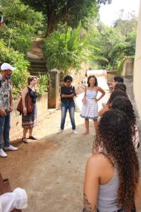 Equipe do Museu da Justiça é recebida por Érida Ferreira Diniz, sobrinha de Tia Cida