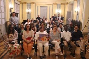 Roda de conversa no lançamento do livro infantil “Joel, o contador de histórias”