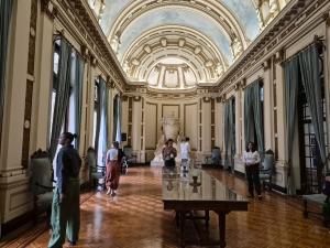 Equipe do Museu da Justiça faz visita ao Palácio Tiradentes