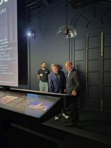 Visita do Consul Ansgar Thune e dos desembargadores Fernando Fernandy Fernandes e Fábio Dutra