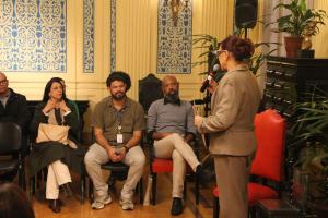 Siléa Macieira diretora do Museu da Justiça, fez a abertura do Museu