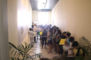 Visita mediada com escola Eleva.