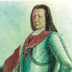 Gomes Freire de Andrada, primeiro presidente da Relação do Rio de Janeiro (1751 – 1762). Quadro de José Washt Rodrigues, baseado em trabalho de Manoel da Cunha
