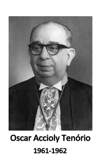 Retrato em preto e branco do desembargador Oscar Accioly Tenório. Clique na imagem para acessar a biografia.