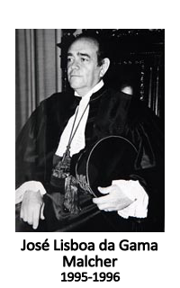 Retrato em preto e branco do desembargador José Lisboa da Gama Malcher. Clique na imagem para acessar a biografia.