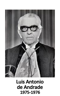Retrato em preto e branco do desembargador Luis Antonio de Andrade. Clique na imagem para acessar a biografia.