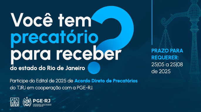 imagem - TJRJ convoca credores para celebração de acordos diretos de precatórios