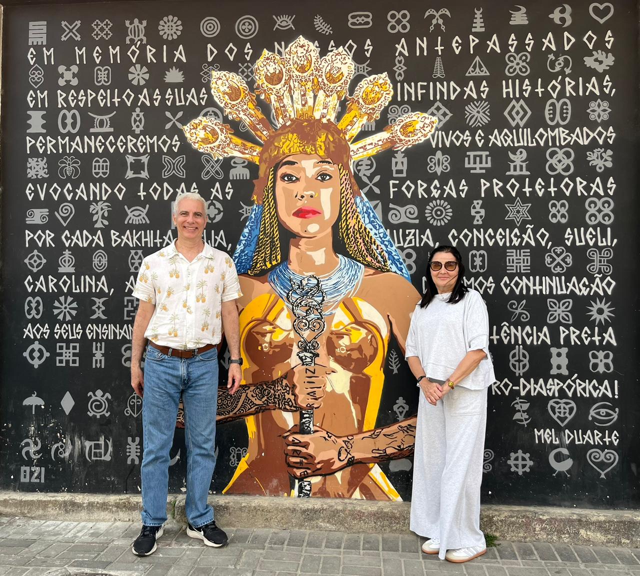 Os desembargadores Wagner Cinelli e Patrícia Ribeiro Serra Vieira, presidente e vice-presidente dos Cogens, respectivamente 