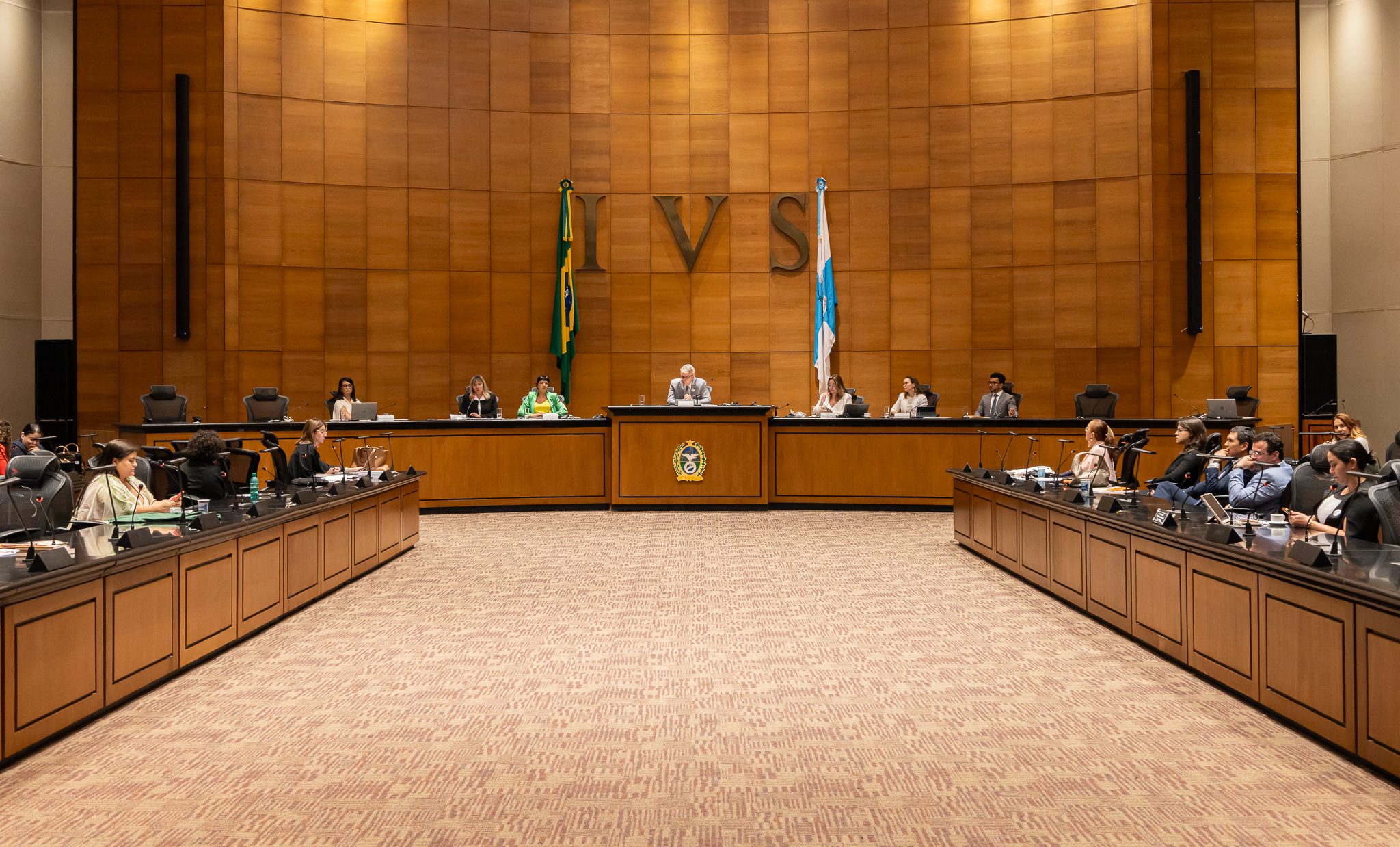 Imagem do Tribunal Pleno do TJRJ