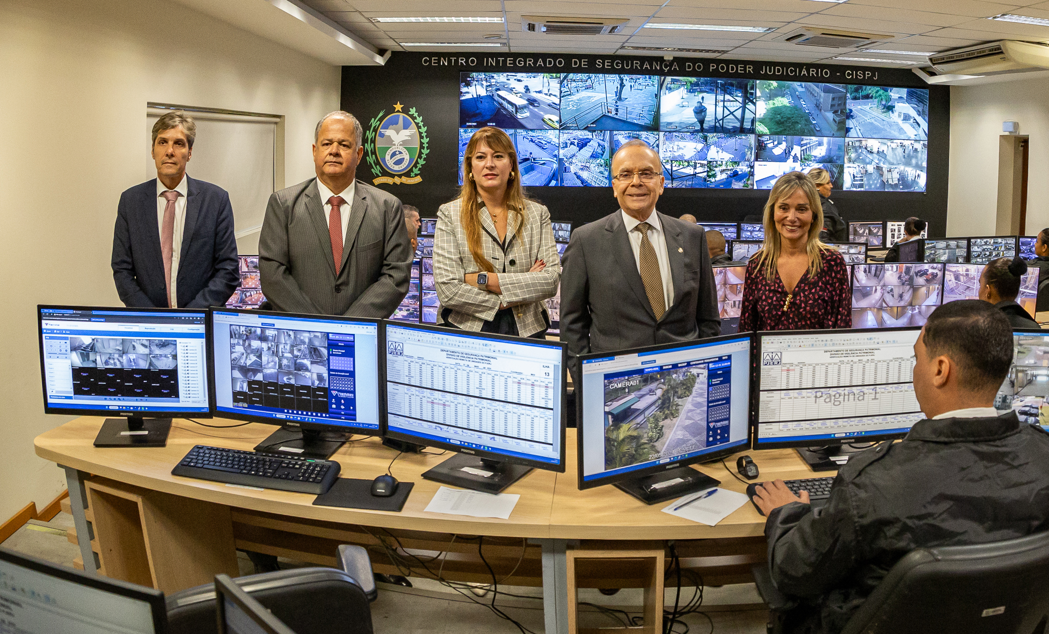 Ampliação da Sala de Monitoramento da SGSEI