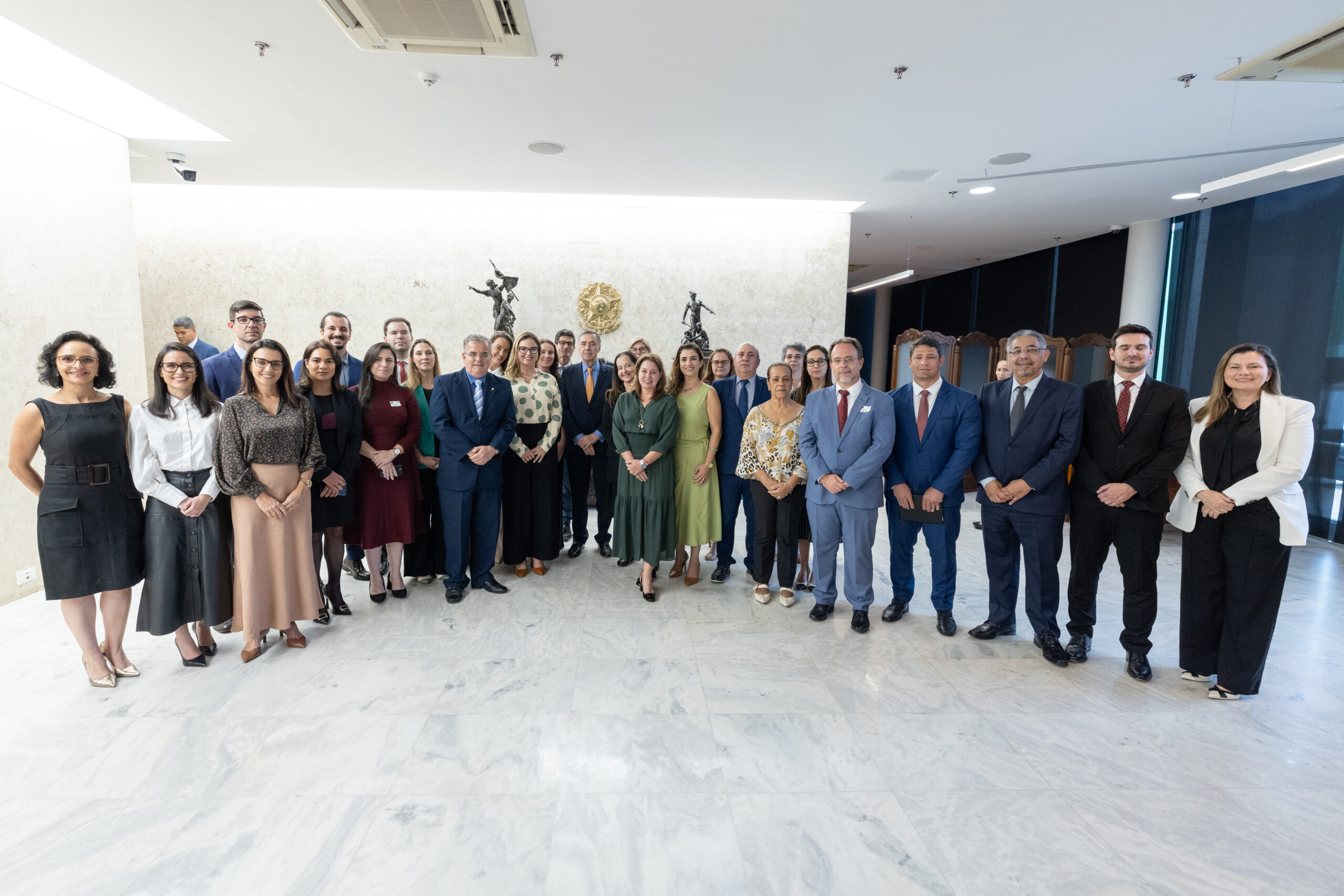 Evento reuniu magistrados do Tribunal Superior do Trabalho (TST) e dos Tribunais de Justiça da Bahia (TJBA), de Santa Catarina (TJSC), do Espírito Santo (TJES), do Rio de Janeiro (TJRJ) e de Minas Gerais (TJMG)