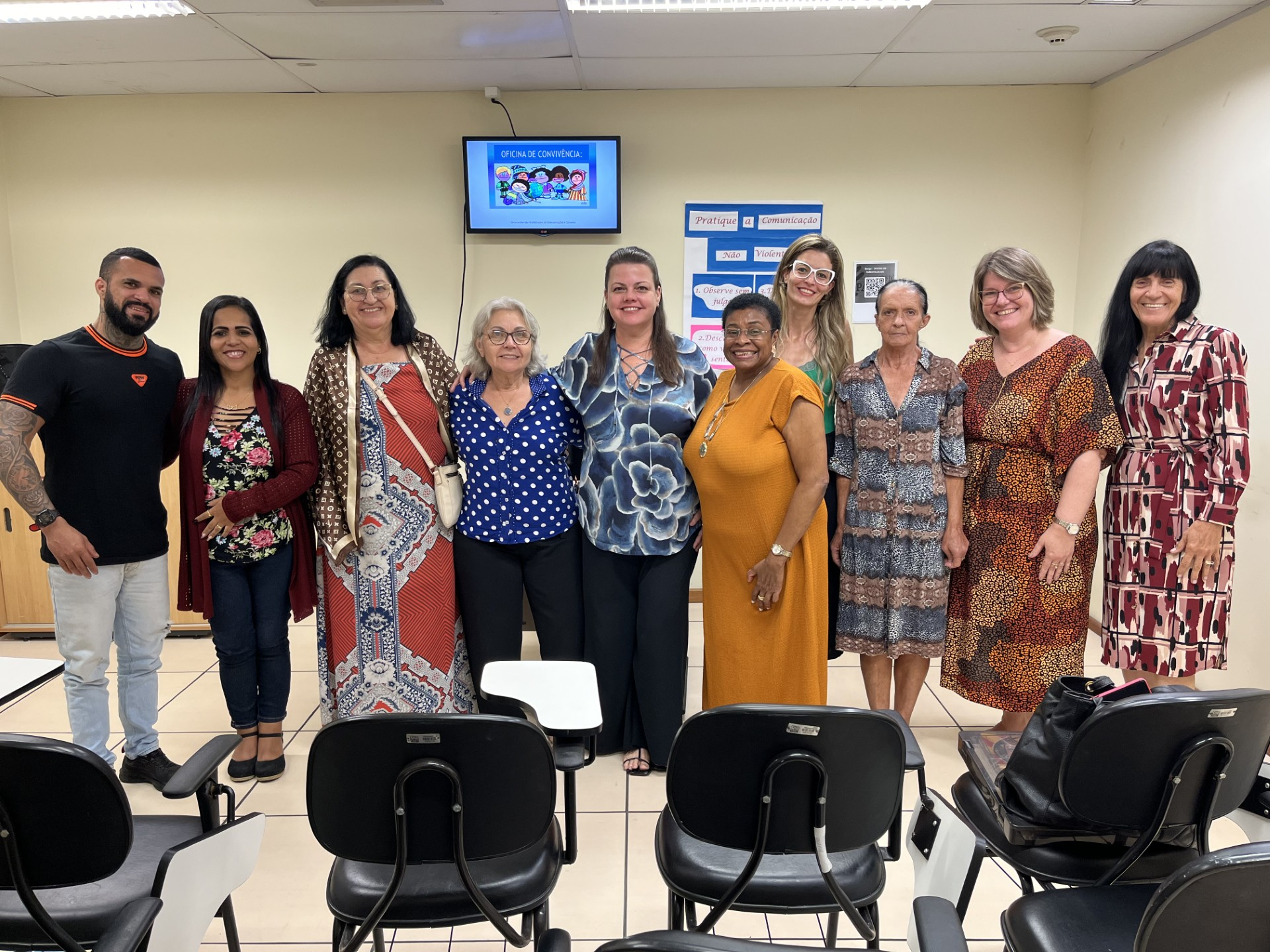 Servidores e cidadãos participaram da Oficina de Convivência no Fórum de Bangu