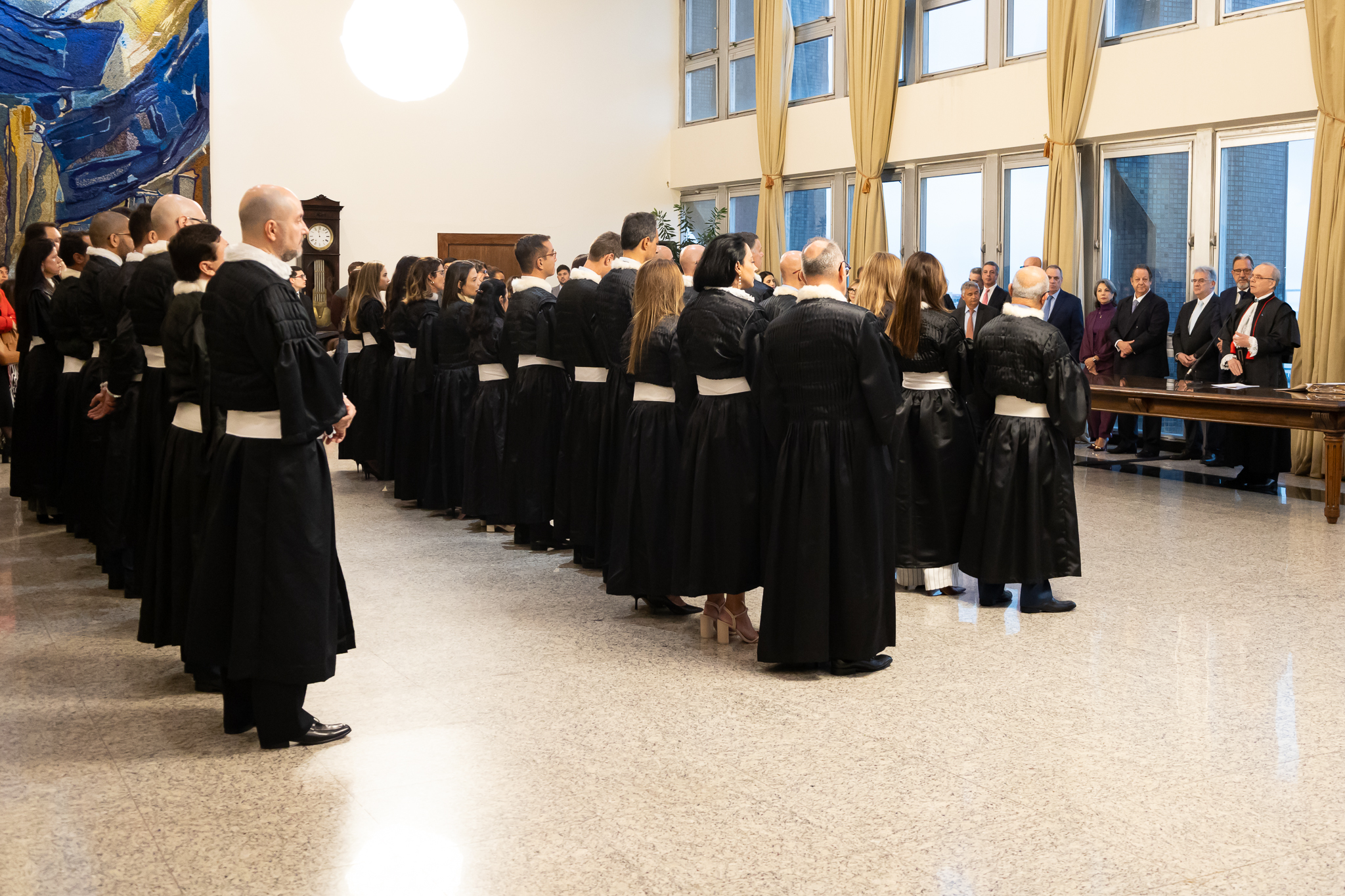 Solenidade de posse foi realizada no Salão Desembargador José Joaquim da Fonseca Passos 