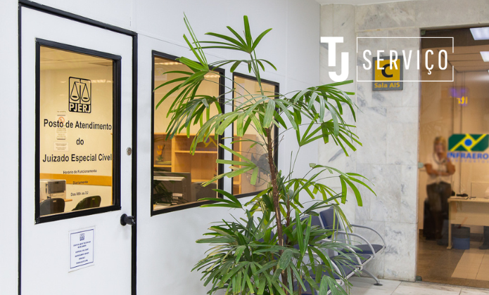 Postos dos Juizados funcionam nos aeroportos Tom Jobim e Santos Dumont