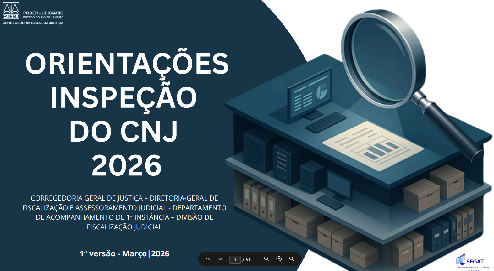 Orientações Inspeção do CNJ 2026