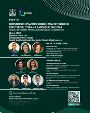 1ª Reunião Temática Consensualidade e Saúde Privada  Mesa de Abertura          Des. César Cury - Desembargador do TJRJ, Presidente do NUPEMEC e do Conselho de Administração EMEDI, Mestre, Doutor e Pós-Doutor em Direito.   Des. Katya Monnerat - Desembargadora da 1ª Câmara Criminal do TJRJ.   Des. Denise Nicoll Simões- Desembargadora da 4ª Câmara de Direito Privado.   Painelistas:·        Dr. Francisco Posada - Doutor em Direito Processual pela UERJ.  Professor da EMERJ e da EMEDI. Membro do IBDP. Juiz de Direito do TJRJ. Dra. Raquel Gouveia da Cunha - Mestranda em Direitos Fundamentais e Novos Direitos pela Universidade Estácio de Sá. Juíza de Direito do TJRJ.  Dra. Isabel Tereza Pinho Coelho Diniz- Doutora em Saúde Pública pela Escola Nacional de Saúde Pública Sérgio Arouca (ENSP). Mestre em Direito pela UERJ. Juíza de Direito do TJRJ. Dr. Daniel Schimitt –  Mestre em Direito da Regulação pela FGV-Rio. Mestre em Direito Processual Civil pela Universidade Estácio de Sá. Advogado da Sulamérica Saúde. Dr.   Eduardo Chow De Martino Tostes - Defensor Público do Estado do Rio de Janeiro. Mestre Doutor e Pós Doutor pela UFF.  Professor do PPGD/UCAM. Dr.  Cassio Ide Alves - Diretor Técnico-Médico da Associação Brasileira de Planos de Saúde. Executivo Médico Especialista em Saúde Suplementar   Data: 09 de dezembro de 2025 Horário: 10h às 12h Local: Auditório Nelson Ribeiro Alves Evento presencial   Público Alvo: Servidores do Poder Judiciário do Estado do Rio de Janeiro, Mediadores, Conciliadores, Facilitadores de Justiça Restaurativa, Advogados, Residentes jurídicos, Psicólogos e demais interessados nos temas abordados Preço: Gratuito  Os inscritos receberão um e-mail com a confirmação de sua participação.   Em caso de dúvidas, entre em contato pelo e-mail: emedi@tjrj.jus.br