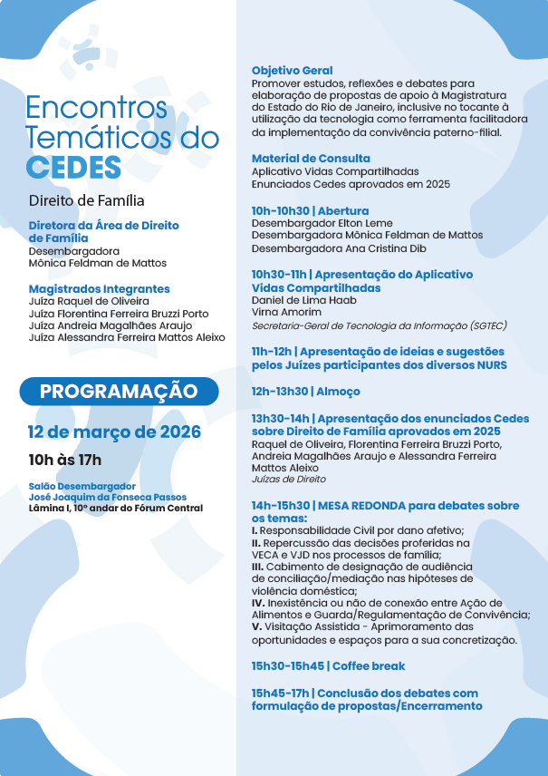 Encontros Temáticos do CEDES