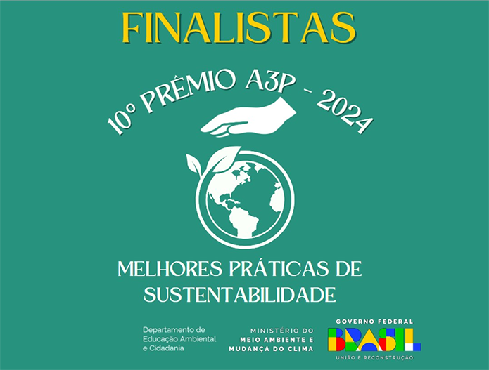 Finalistas - 10º prêmio A3p - 2024 - Melhores práticas de sustentabilidade  