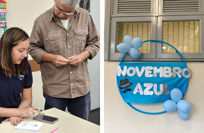 Fórum de Santa Cruz e CEJUSC promovem evento 'Novembro Azul'