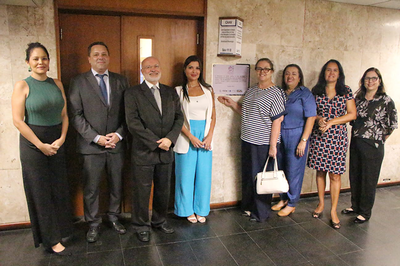 Secretaria de Saúde do Estado visita “Sala de Apoio à Amamentação da Mulher que Trabalha”