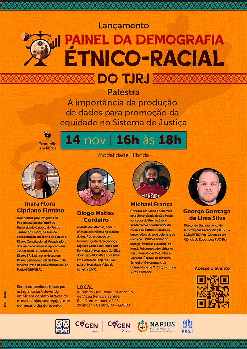 Lançamento Painel da Demografia Étnico-Racial do TJRJ
